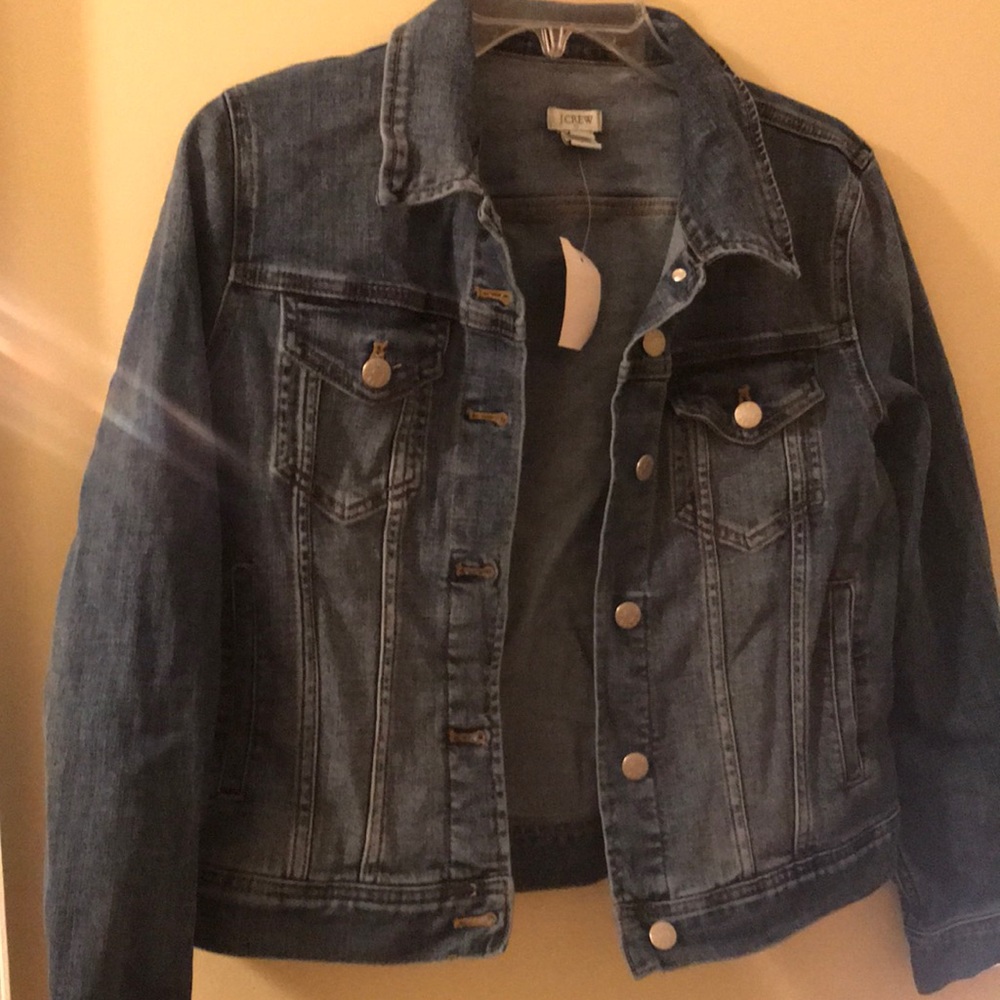 Jcrew Jean Jacket NWT